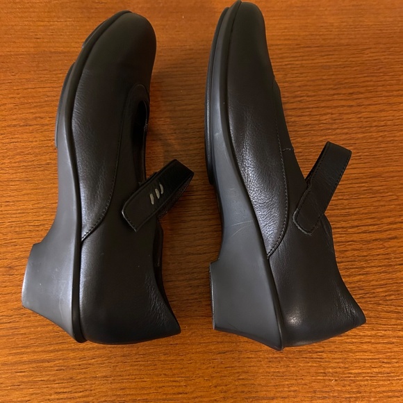 Wolky Mary Jane Clogs Women's Black‎ Leather Comfort Casual Size EU 40 (9 US) - Picture 5 of 11